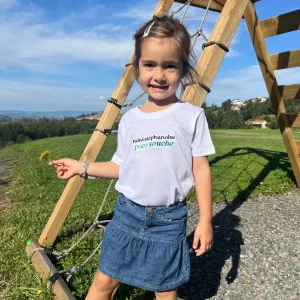 Tee-shirt stéphanoise pure souche blanc