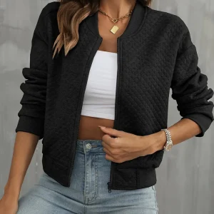 Veste bombardier pour femme | Chaude