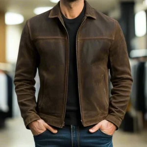 Veste raffinée pour homme | Zippée