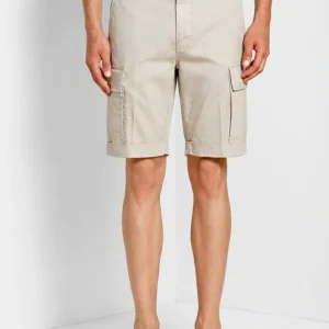 Cargo M74 bermuda cargo uomo in gabardina stretch relaxed fit