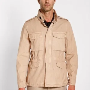 Field Jacket M74 uomo in canvas oxford ①