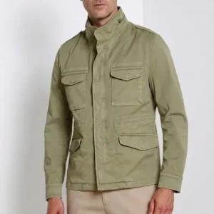 Jacket M74 delamere uomo in twill stretch