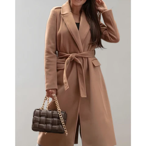 Manteau long d'hiver pour femme | Chaud – Image 3