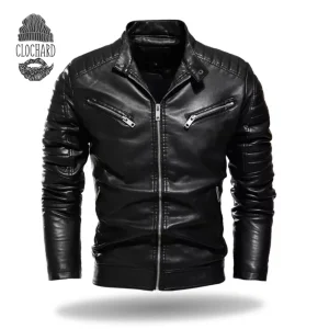 Blouson cuir synthétique ref01