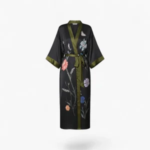 Peignoir Kimono Femme Satin