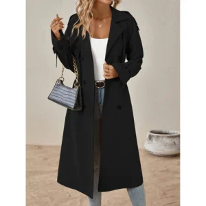 Trench-coat long pour femme | Hiver