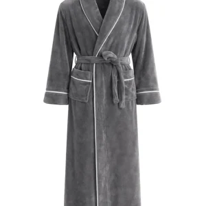 Peignoir Homme Polaire Long