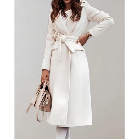 Manteau long d'hiver pour femme | Chaud – Image 4