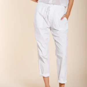 Fatique Jogger pantalone cargo donna in twill relaxed fit