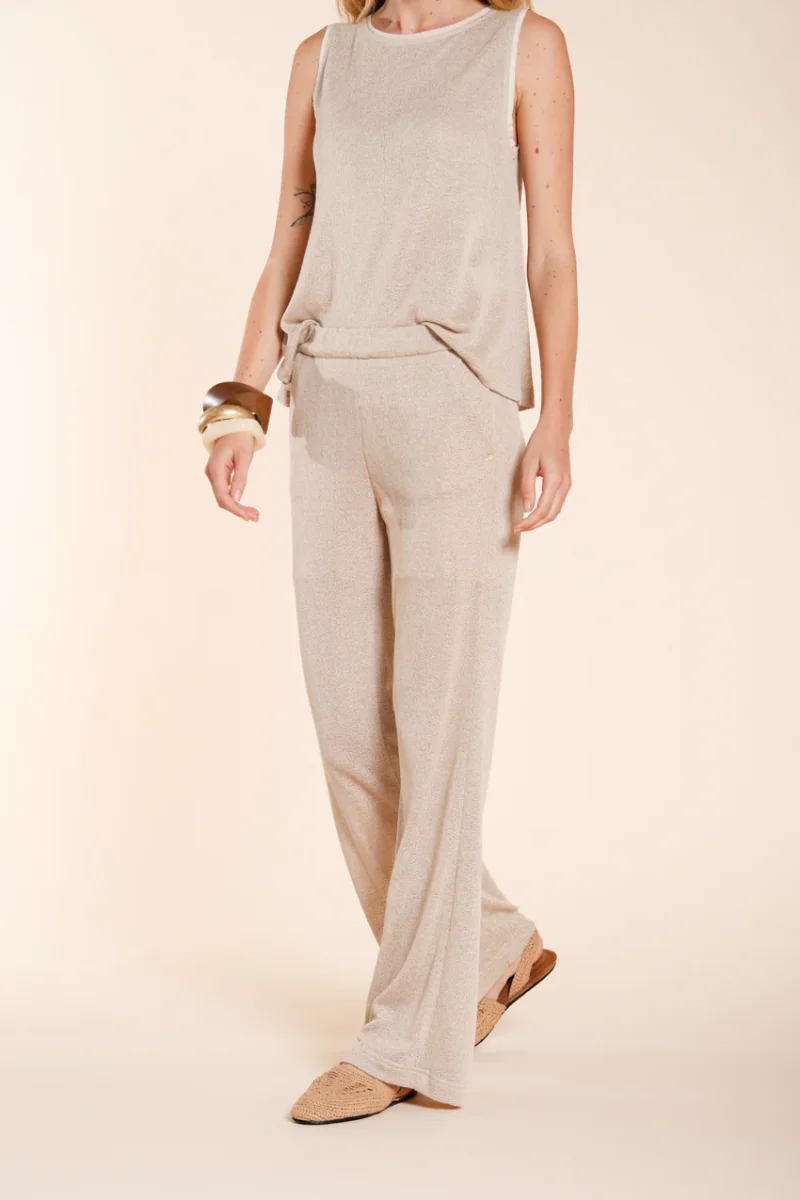 Easy Straight pantalone chino jogger donna in maglina straight fit – Image 4