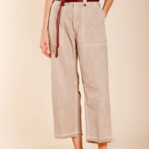 Vivienne Work pantalone cargo donna in stuoia balloon fit