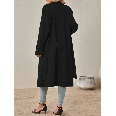 Trench-coat long pour femme | Hiver – Image 3