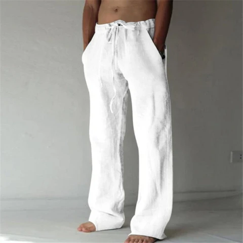 Pantalon pour homme aspect lin | Grande taille – Image 5