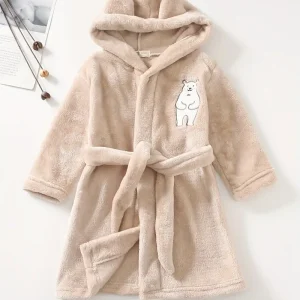 Peignoir de Bain Enfant Chaude et Confortable
