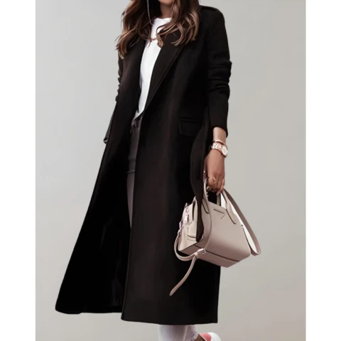 Manteau long d'hiver pour femme | Chaud – Image 6
