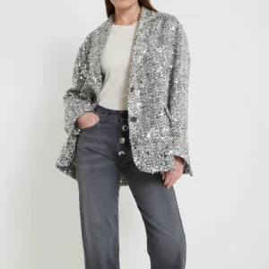 Veste paillettes Femme
