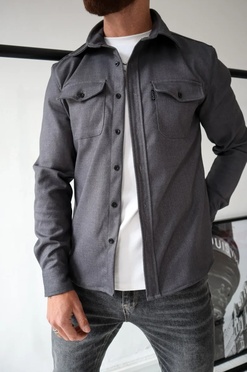 Veste de chemise moderne pour hommes | Chaud – Image 7