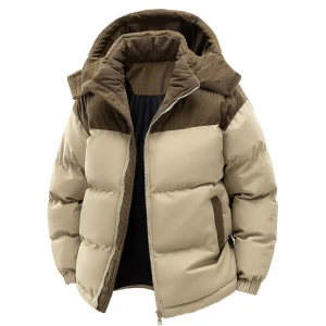 Veste polaire à capuche pour hommes | Hiver