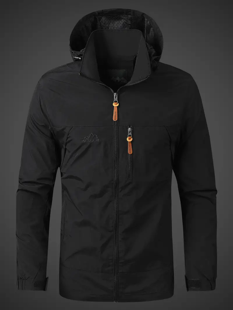 Veste d'extérieur coupe-vent pour homme | Imperméable – Image 7