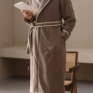 Peignoir en Polaire Premium pour L'automne et L'hiver