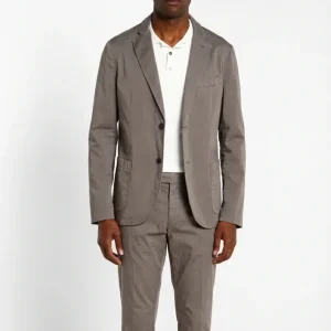 Da Vinci Travel blazer uomo in raso tecnico travel stretch