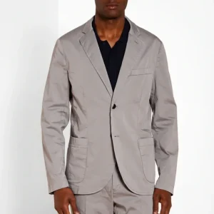 Da Vinci Travel blazer uomo in raso tecnico travel stretch