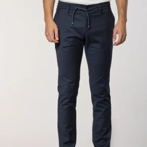 Milano Jogger pantalone chino uomo in lana extra slim fit
