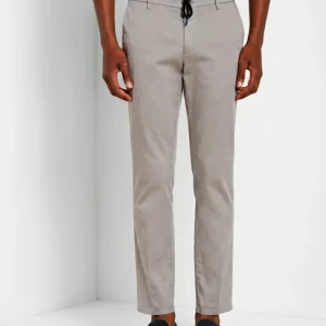 Milano Jogger Travel pantalone chino uomo in raso tecnico travel stretch extra slim fit