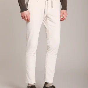 Milano Jogger pantalone chino uomo in velluto 500 righe extra slim fit