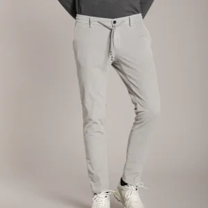 Milano Jogger pantalone chino uomo in velluto 500 righe extra slim fit