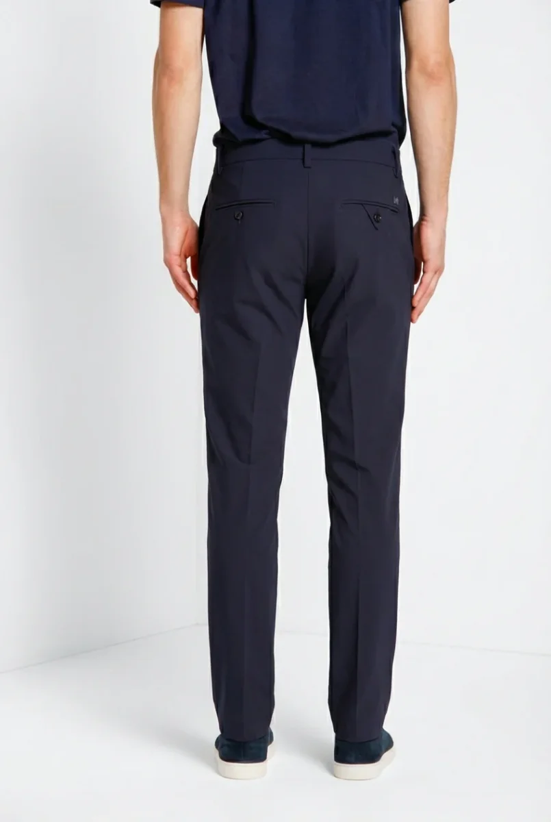 Milano Dynamic pantalone chino jogger uomo in jersey super tecnico extra slim fit – Image 5