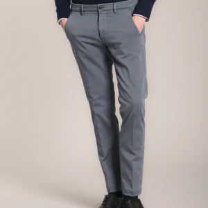 Torino Travel pantalone chino uomo in jersey active slim fit