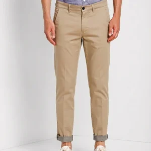 Torino Travel pantalone chino uomo in raso tecnico travel stretch slim fit