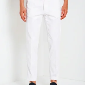 Torino Summer pantalone chino uomo in twill di cotone e lyocell slim fit