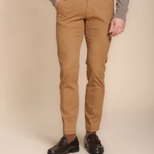 Torino Winter pantalone chino uomo in gabardina stretch slim fit