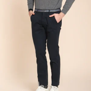 Torino Winter pantalone chino uomo in gabardina stretch slim fit