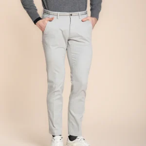 Torino Winter pantalone chino uomo in gabardina stretch slim fit