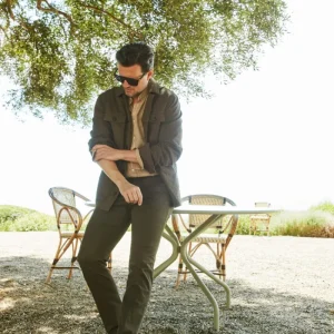 Torino City Icon Flex pantalone chino uomo in cavallery di cotone e lino stretch slim fit