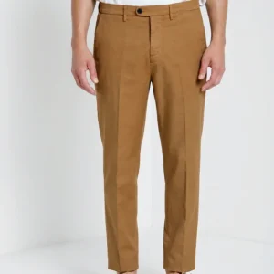 Boston pantalone chino uomo in cavallery stretch relaxed fit