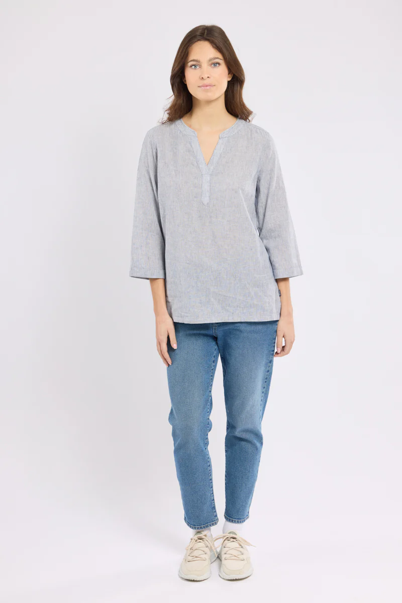 Tunique manches 3/4 CORIE - coton – Image 4
