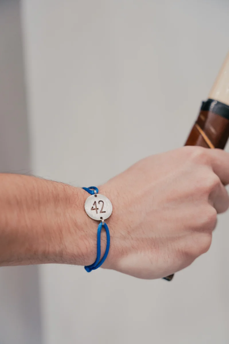 Bracelet 42 Inox Bleu Vif – Image 2