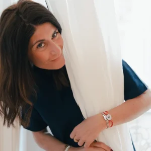 Bracelet 42 inox Rouge