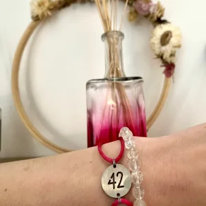 Bracelet 42 inox Fushia