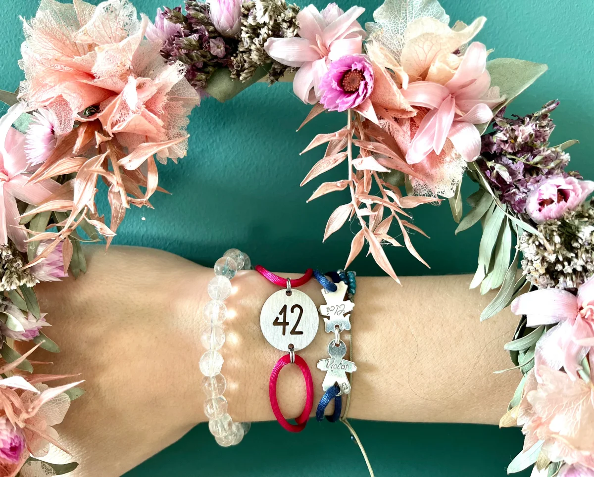 Bracelet 42 inox Fushia – Image 3