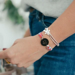 Bracelet 42 Médaille Noire Liberty