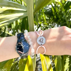 Bracelet 42 Inox Rose Clair