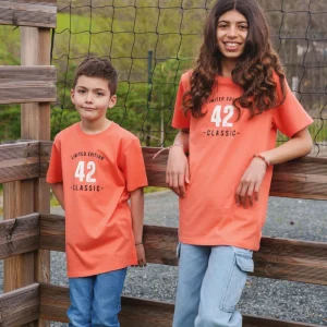 Tee-shirt édition 42 enfant orange