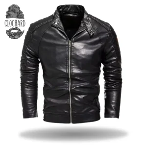 Blouson cuir synthétique ref05