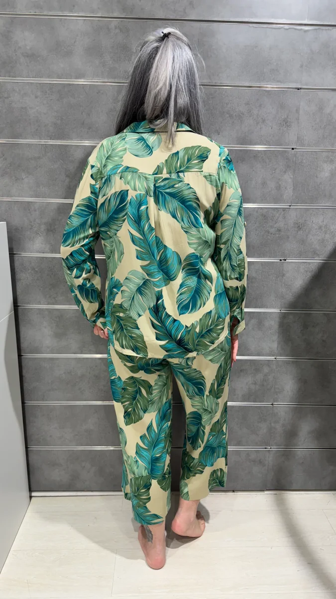 Chemise feuillage «Léo» – Image 3