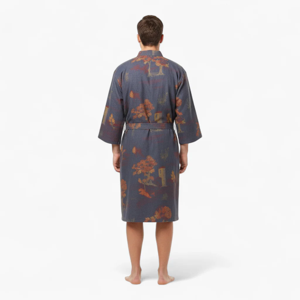 Peignoir kimono homme – Image 4